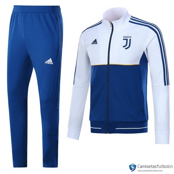 Chandal Juventus Niño 2017-18 Azul Blanco